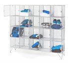 Low Height 20 Compartment Mesh Locker 
