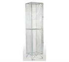 Low Height 2 Compartment Mesh Locker