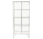 Low Height 8 Compartment Mesh Locker
