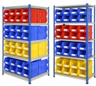 Rivet Bays with Storage Bins