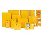 Yellow Flammable Storage Cabinets 
