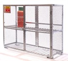 Gas Bottle Storage Cage