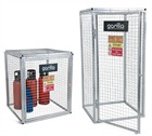 Galvanised Outdoor Gorilla Gas Cage