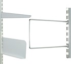 White Twinslot Shelving Trade Prices