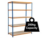 Standard Duty Rapid 2 Racking - 1220mm Wide