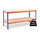 Rapid 1 Workbenches with Full Shelf