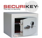 Securikey Mini Vault Silver Key Locking Safe