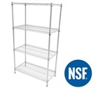 Eclipse Perma Plus Wire Shelving for use in Hygienic Areas 610mm Deep
