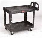 Heavy-Duty Utility Carts Lipped Shelves