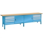 Lista Compact Workbench 2500mm W x 700mm D