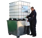 Galvanised Steel IBC Spill Pallets