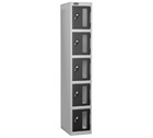Five Compartment Vision Panel Lockers