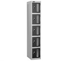 Five Compartment Vision Panel Lockers
