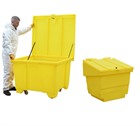 Spill Kit and Grit Bin Poly Containers