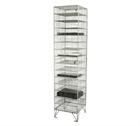 15 Compartment Laptop Mesh Locker