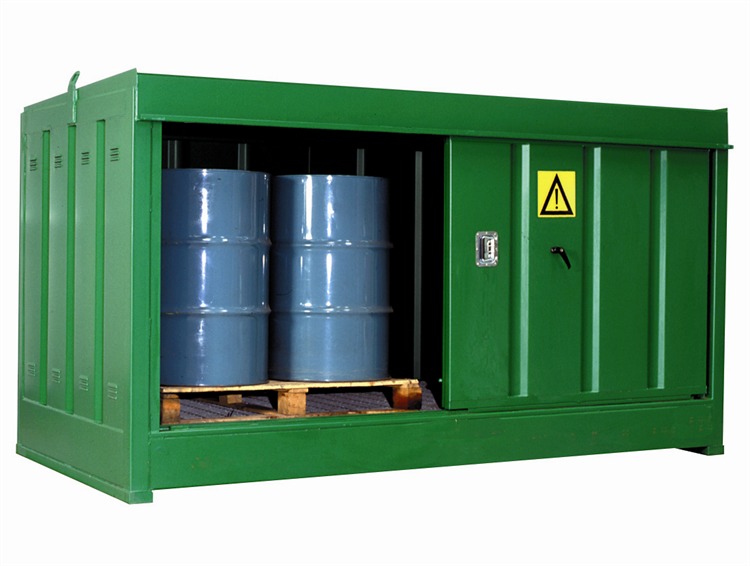 Large Fully Enclosed Secure Drum Storage Richardsons Shelving